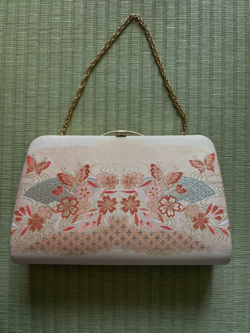 中振袖作り帯フルセット京紅型　ハーフ成人式　十三参り　袴にも合います　小柄な方