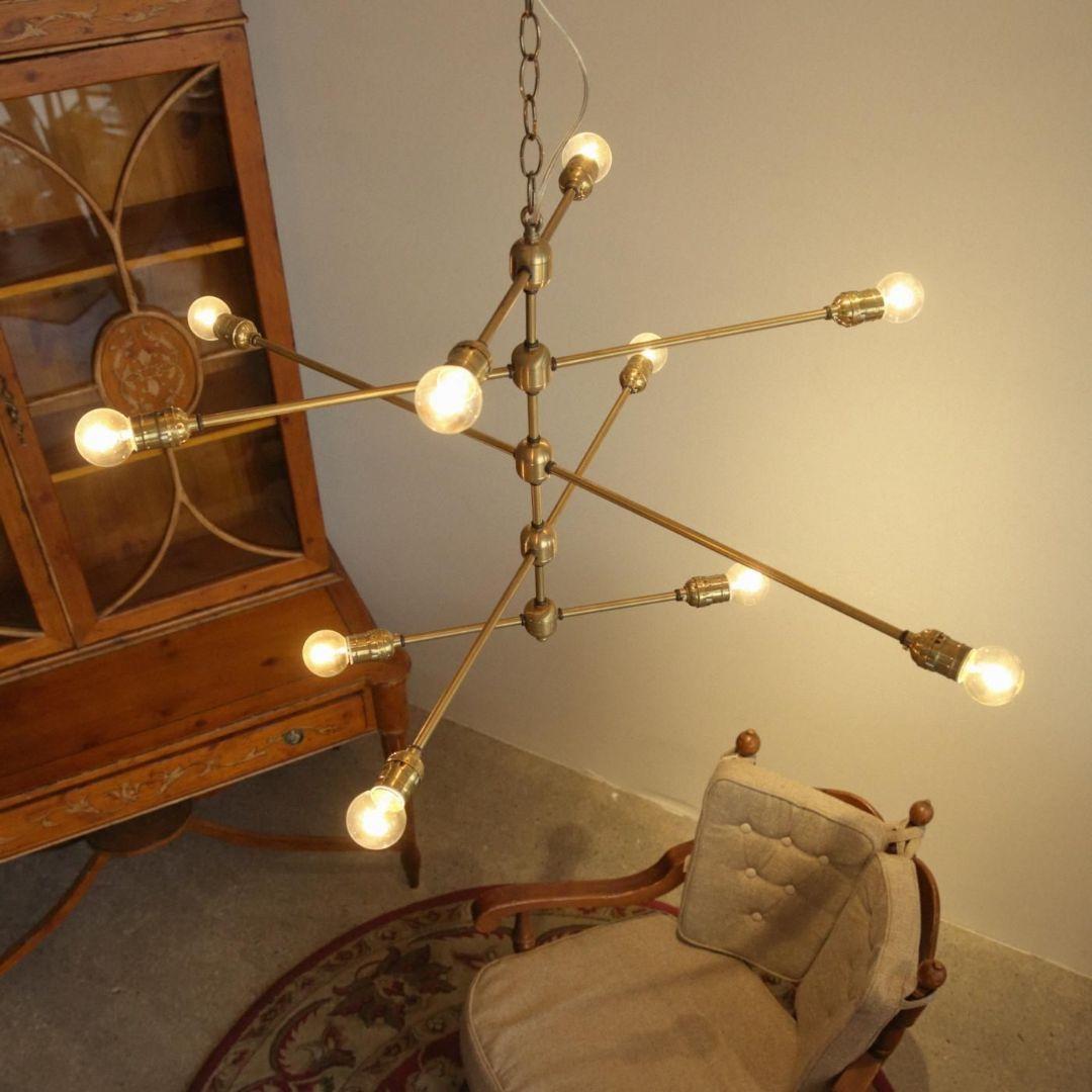 【美品】 POINT No.39 シャンデリア　10灯