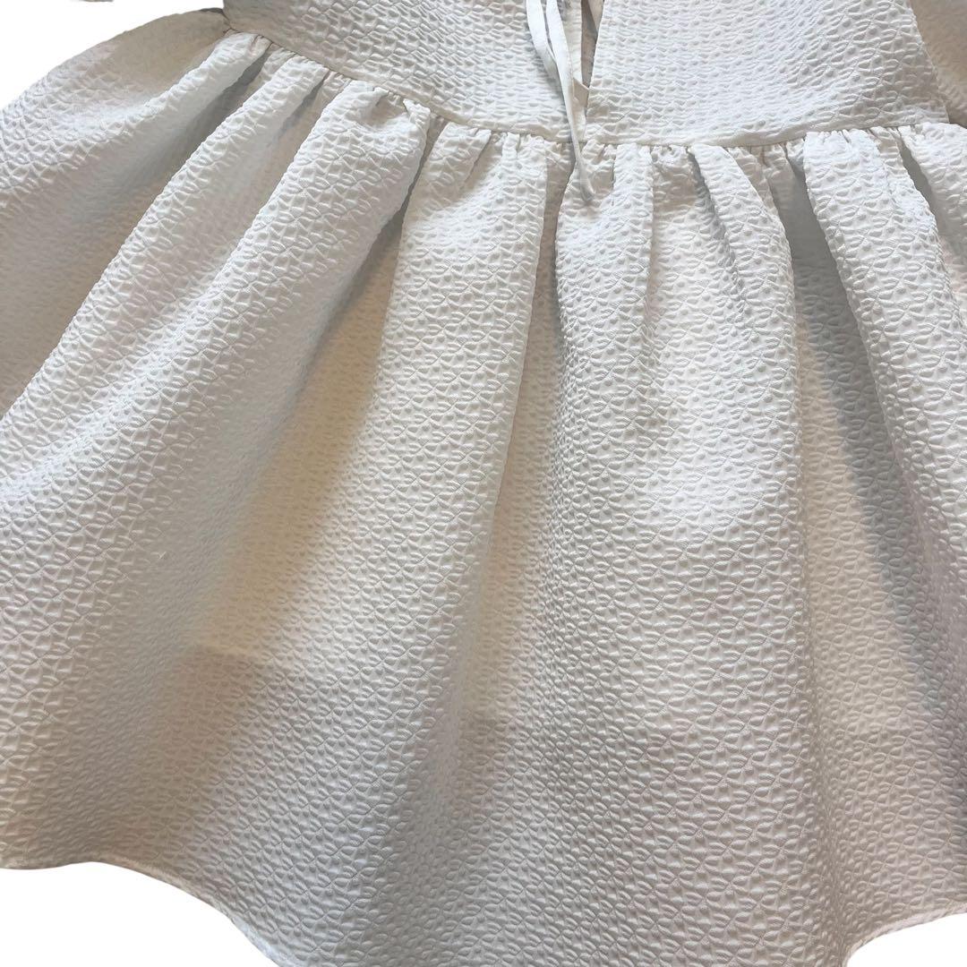 大人気 美品 ブルレア ジャガードブラウス Bluelea ぺプラム