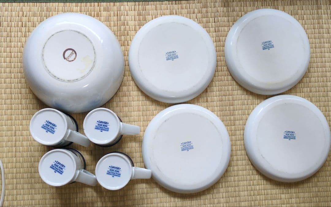 DANSKお皿＆マグカップ＆サラダボウルセット