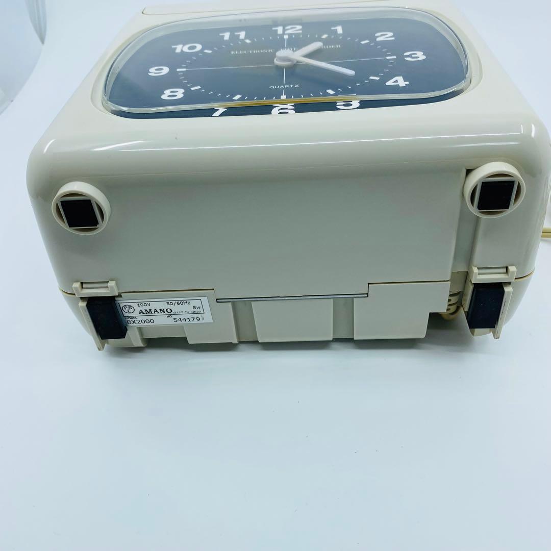 AMANO BX2000 タイムカード付き