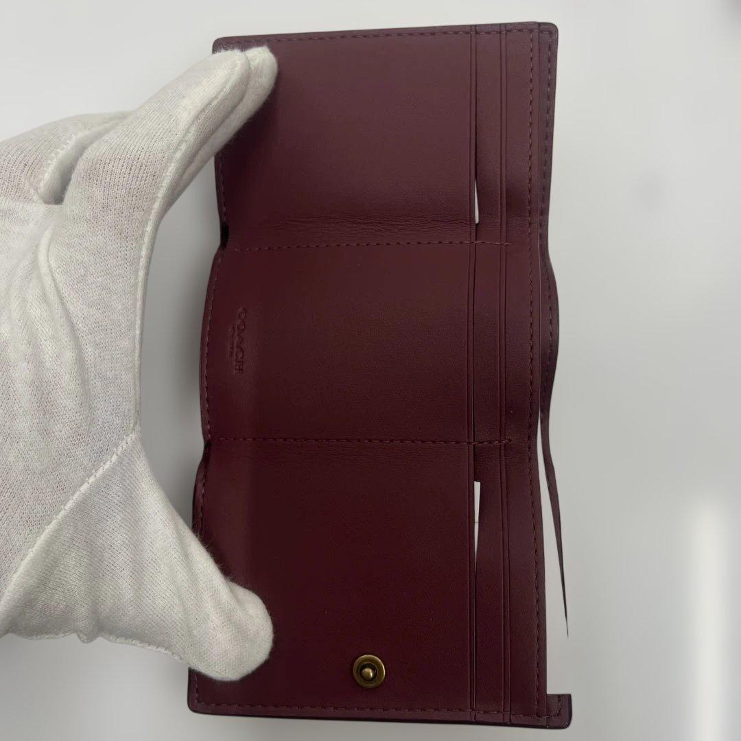 coach コーチ　未使用　折財布　シグネチャー　財布　ケース　カード