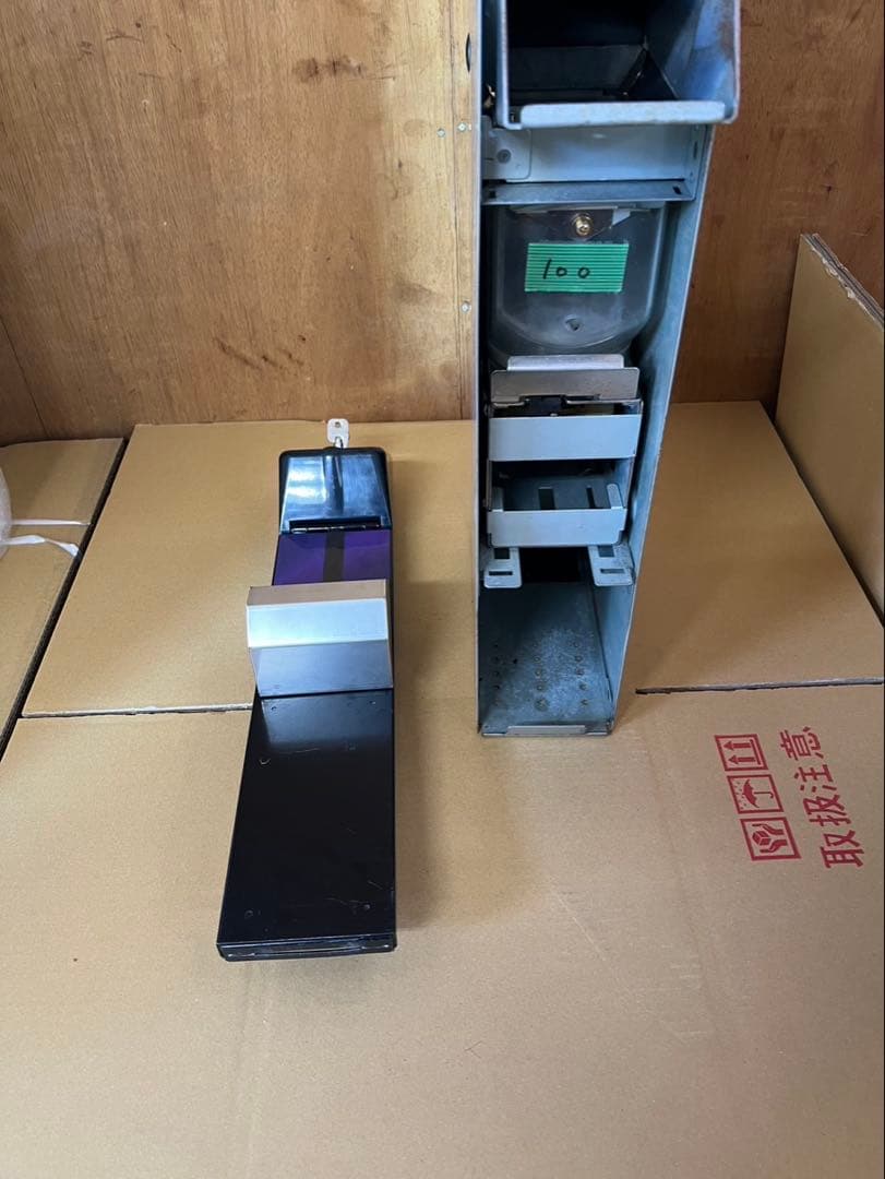 専用架台付両替機　EMS-7 改良品　新札対応1000円→100円×10枚