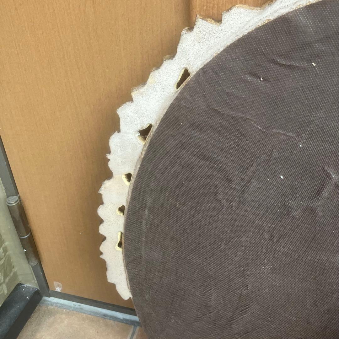 アンティークミラー 金彩色 イタリア製 ヴィンテージ 年代物 貴重品　ゴールド