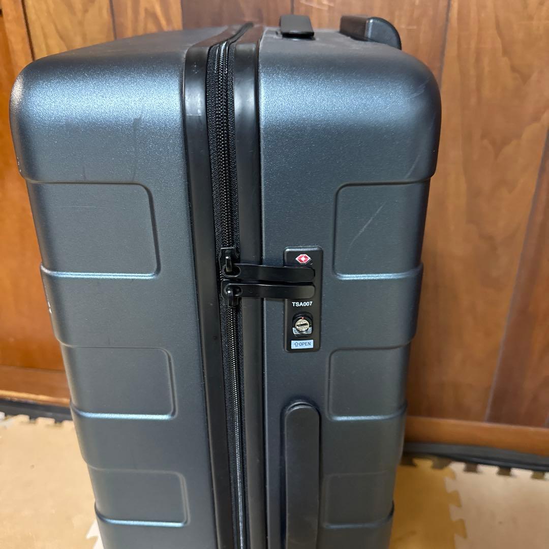 無印良品　スーツケース 75L グレー