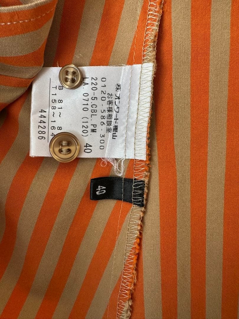 ポールスミス ブラックレディースセットアップ スーツ 38 & シャツ 40