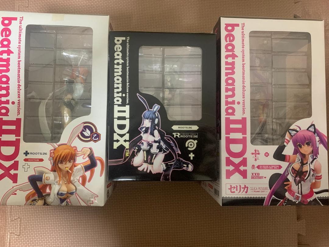 beatmania IIDX フィギュア3体セット【彩葉・理々奈・セリカ】