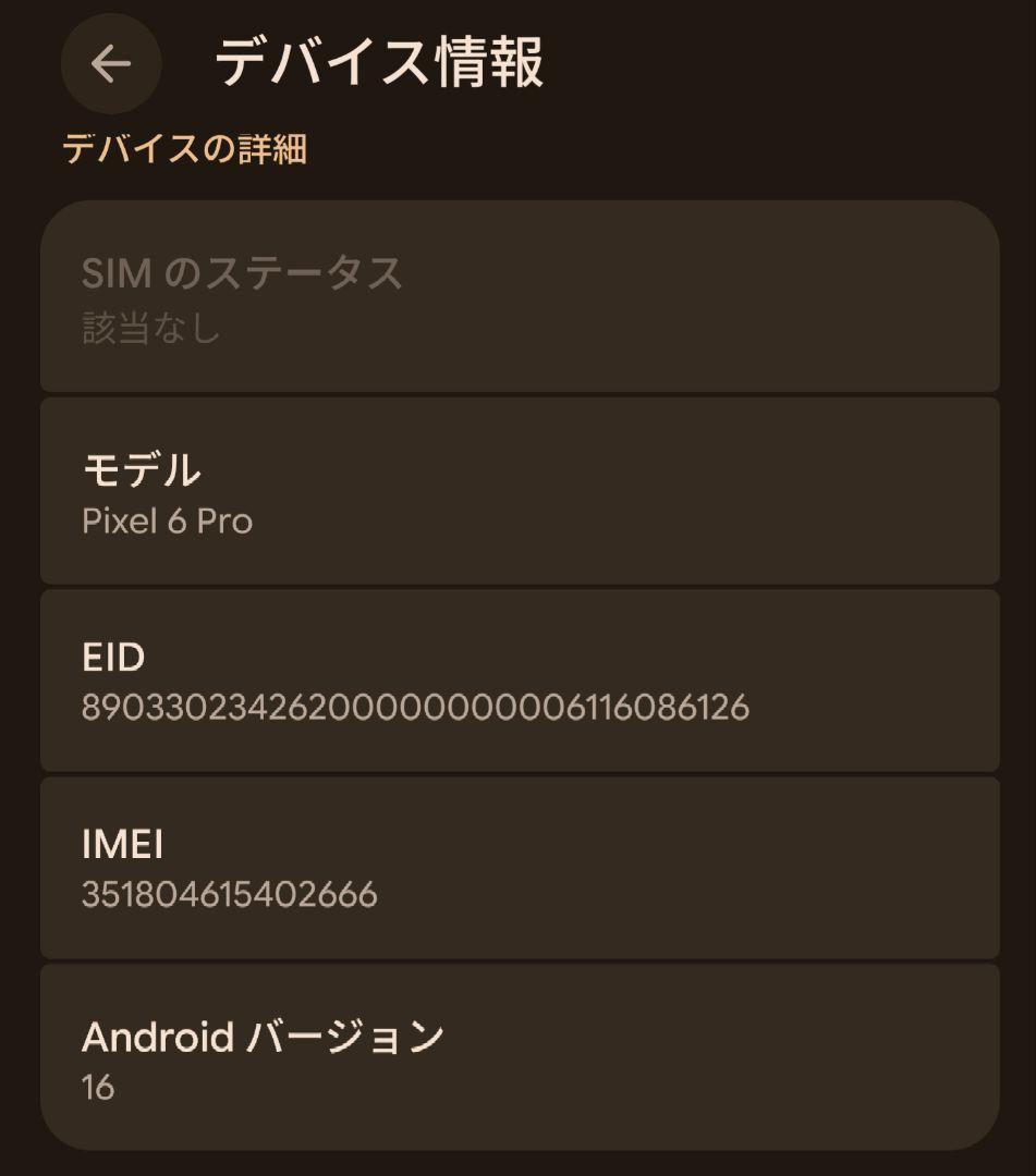 【美】Pixel6Pro 128GB SIMフリー [Sorta Sunny]