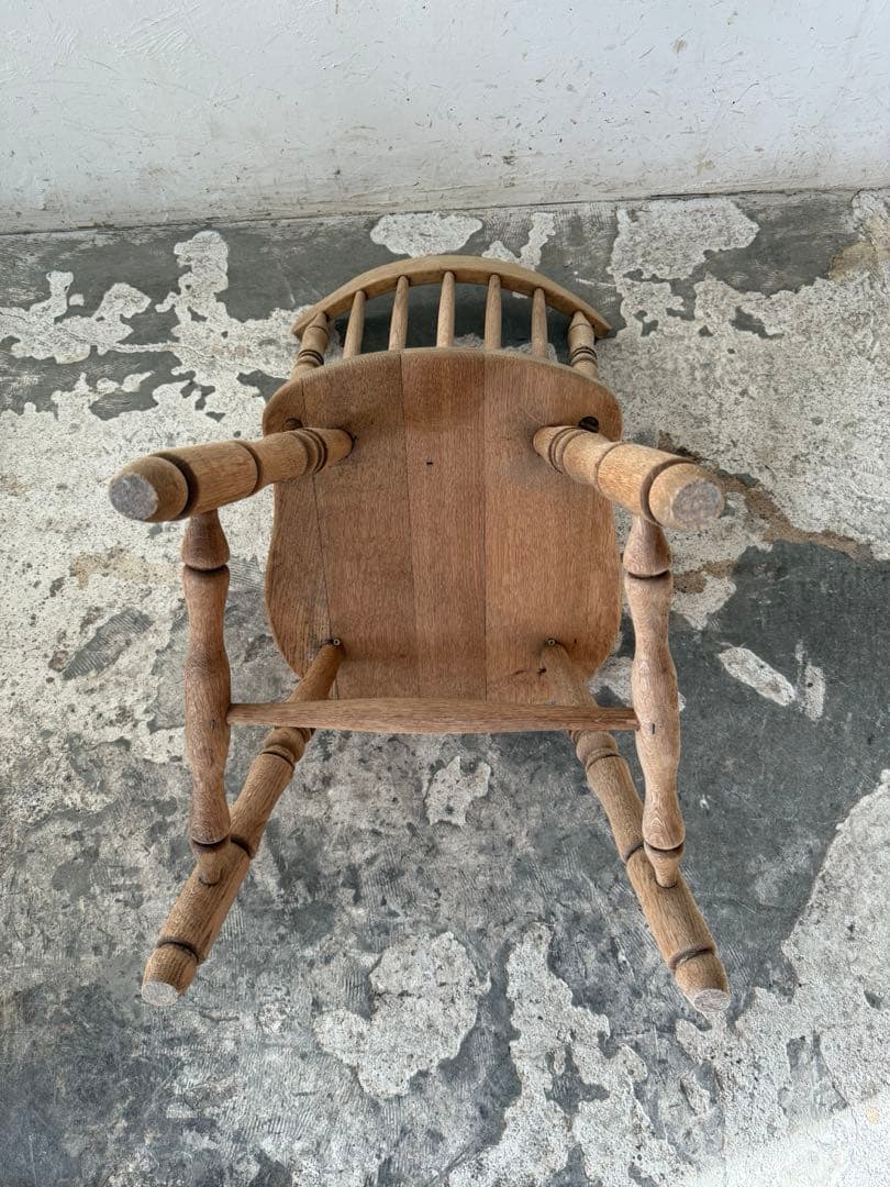 ビンテージ　ダイニングチェア　カフェチェア　剥離加工　no1