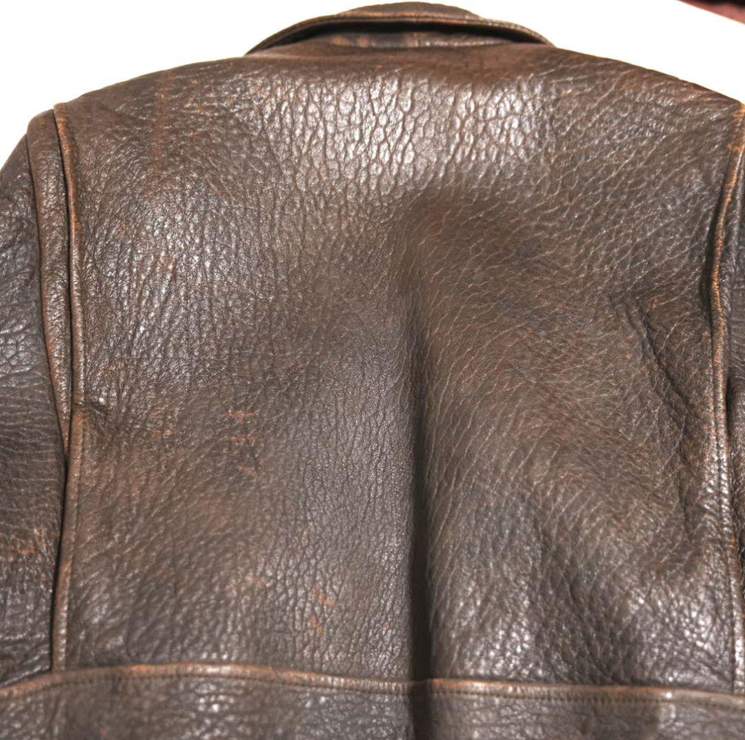 【雰囲気抜群】羊革 レザー A-2 G-1 フライトジャケット 空軍