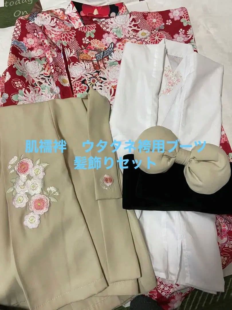 キャサリンコテージ袴１６０　ブーツ　髪飾り付き