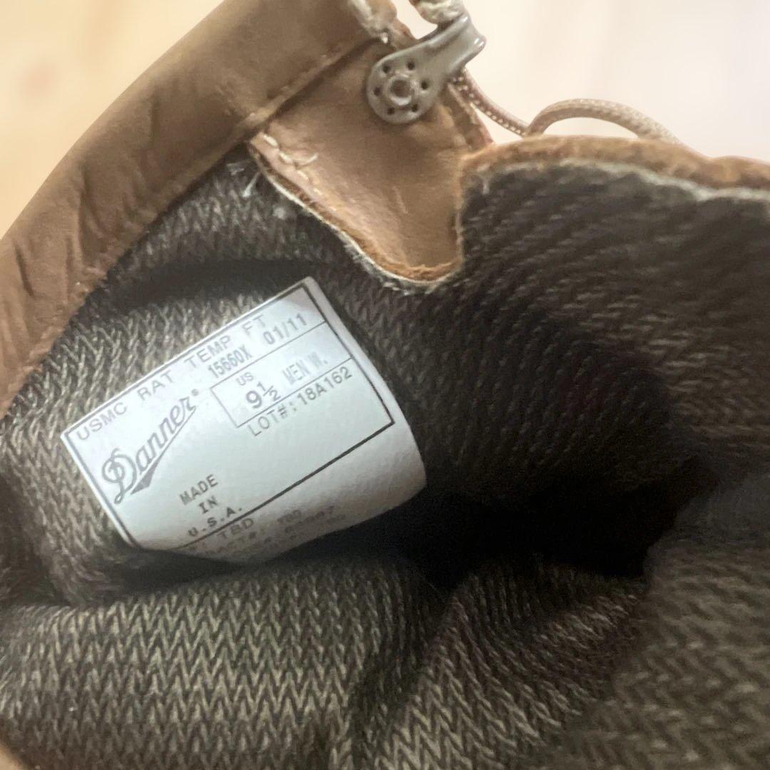 米軍　実物　放出品　海兵隊　ダナー　Gore-Tex RATブーツ　27.5W