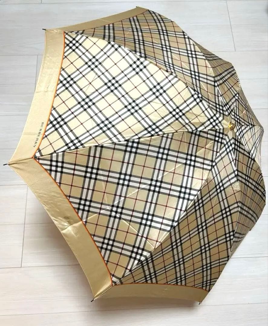 新品　バーバリー　折畳傘　父の日