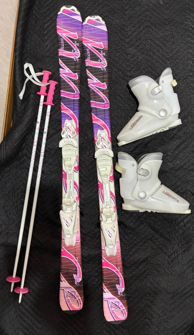 スキー板 ジュニア　セット