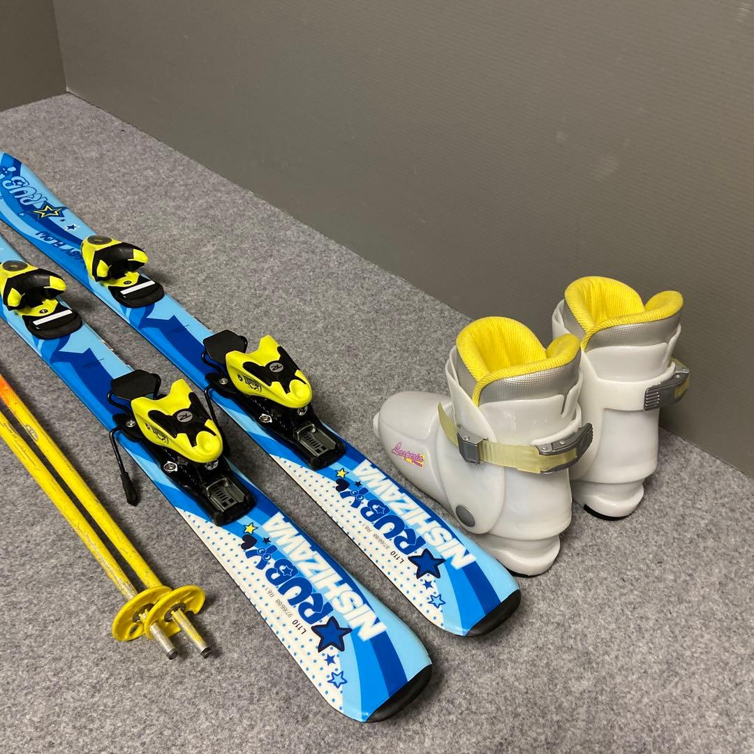 ★メンテナンス済 子供スキーセット　身長110~120cm前後のお子様向け