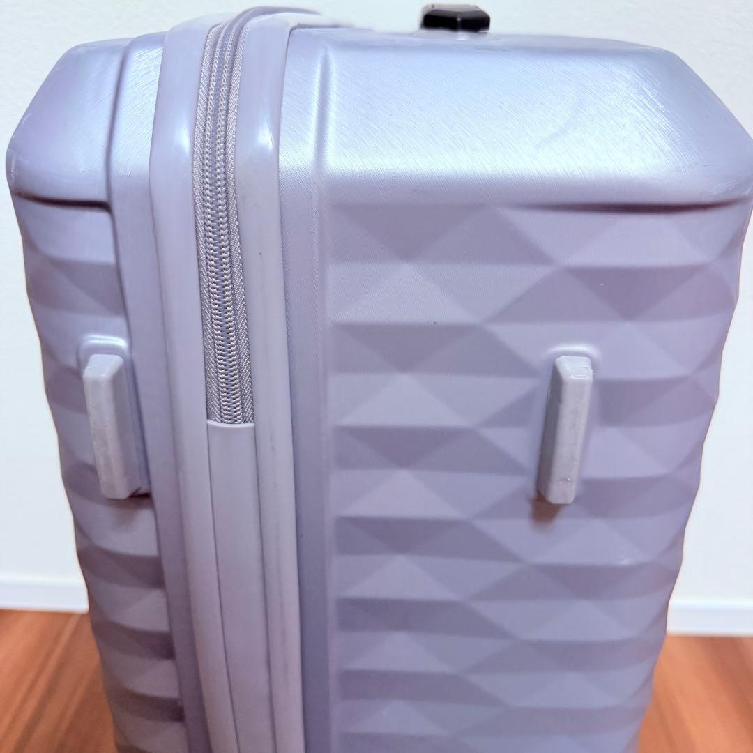 希少 サムソナイト スーツケース ポリゴン スピナー 61/22シルバー 50L