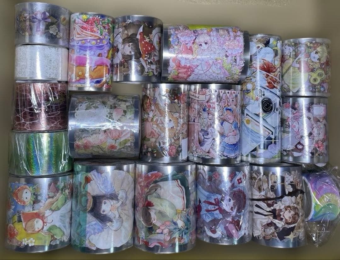 海外　人物マスキングテープ　まとめ売り（21）