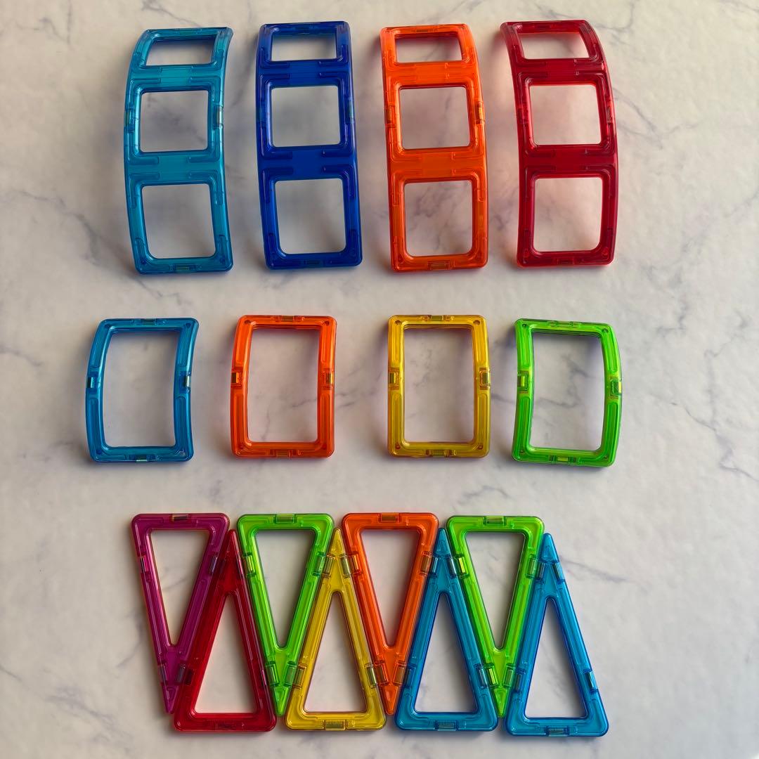 【正規品】MAGFORMERS マグフォーマー 90ピース 刻印有