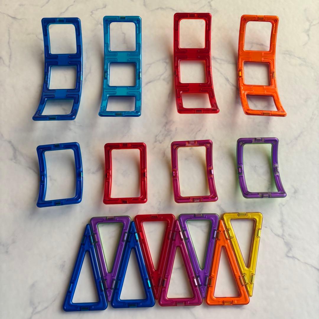 【正規品】MAGFORMERS マグフォーマー 90ピース 刻印有