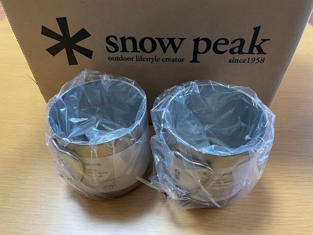  peak チタンダブルマグ450 2個セット