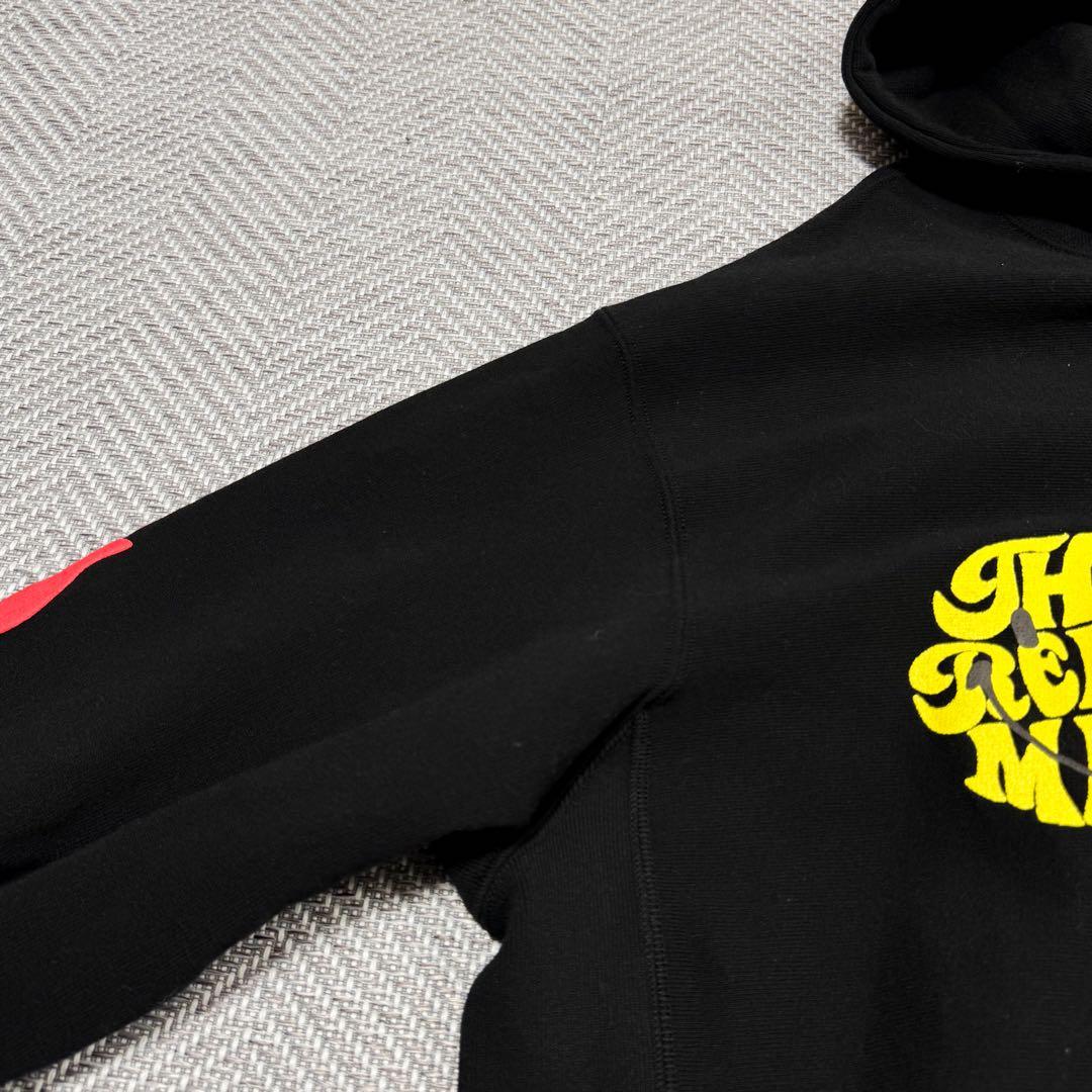 極美品 レディメイド スマイル フレイム ビッグパーカー ブラック XL