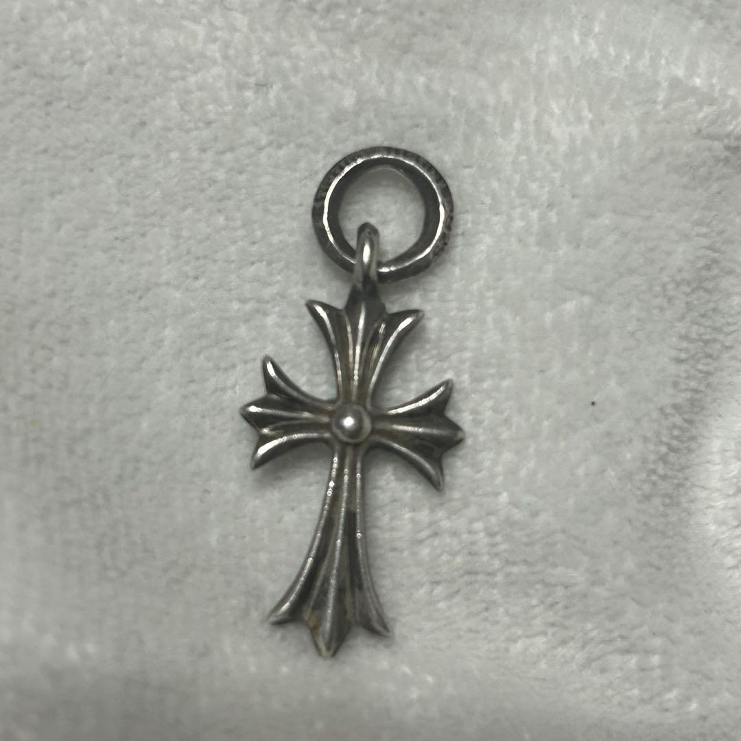 クロムハーツ　タイニーCHクロス　チャーム　オールド 正規品 ネックレス