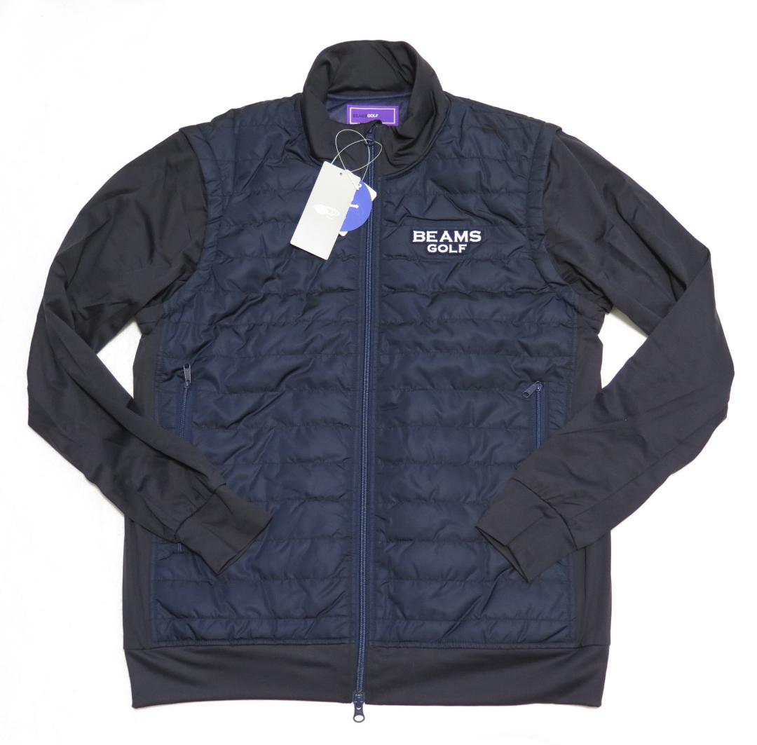 ⓁBEAMS GOLF ビームスゴルフパッカブル ２WAY パデッドブルゾン