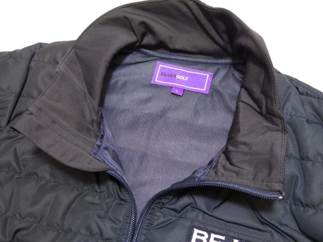 ⓁBEAMS GOLF ビームスゴルフパッカブル ２WAY パデッドブルゾン