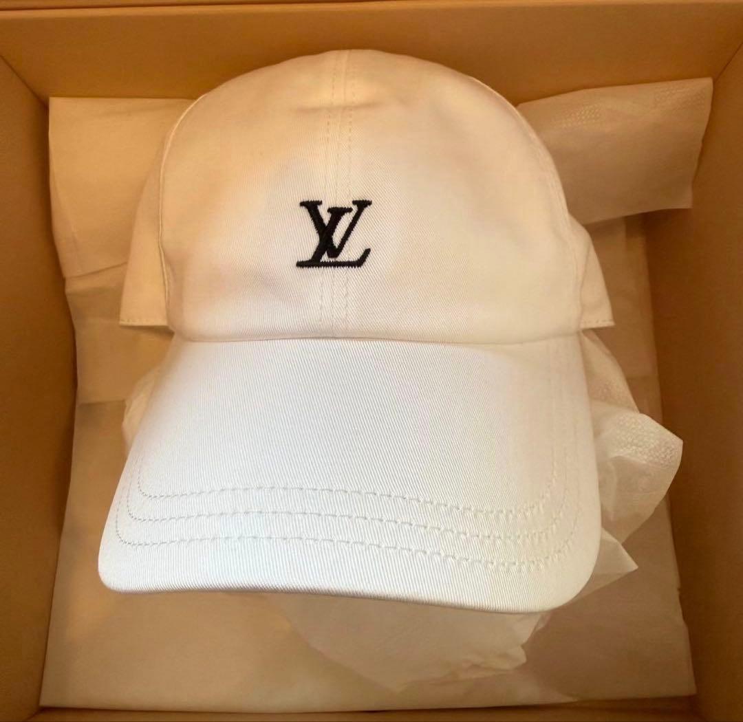 【新品】ルイヴィトン キャップ LV リーグ ホワイト 帽子