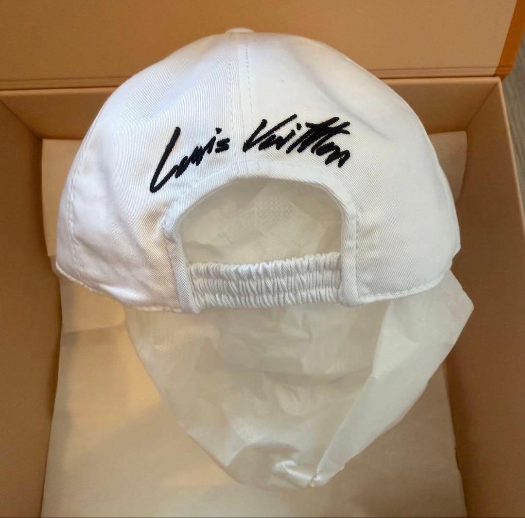 【新品】ルイヴィトン キャップ LV リーグ ホワイト 帽子