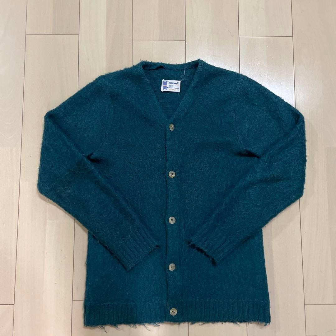 90's Town Claft モヘアニットカーディガン Vintage