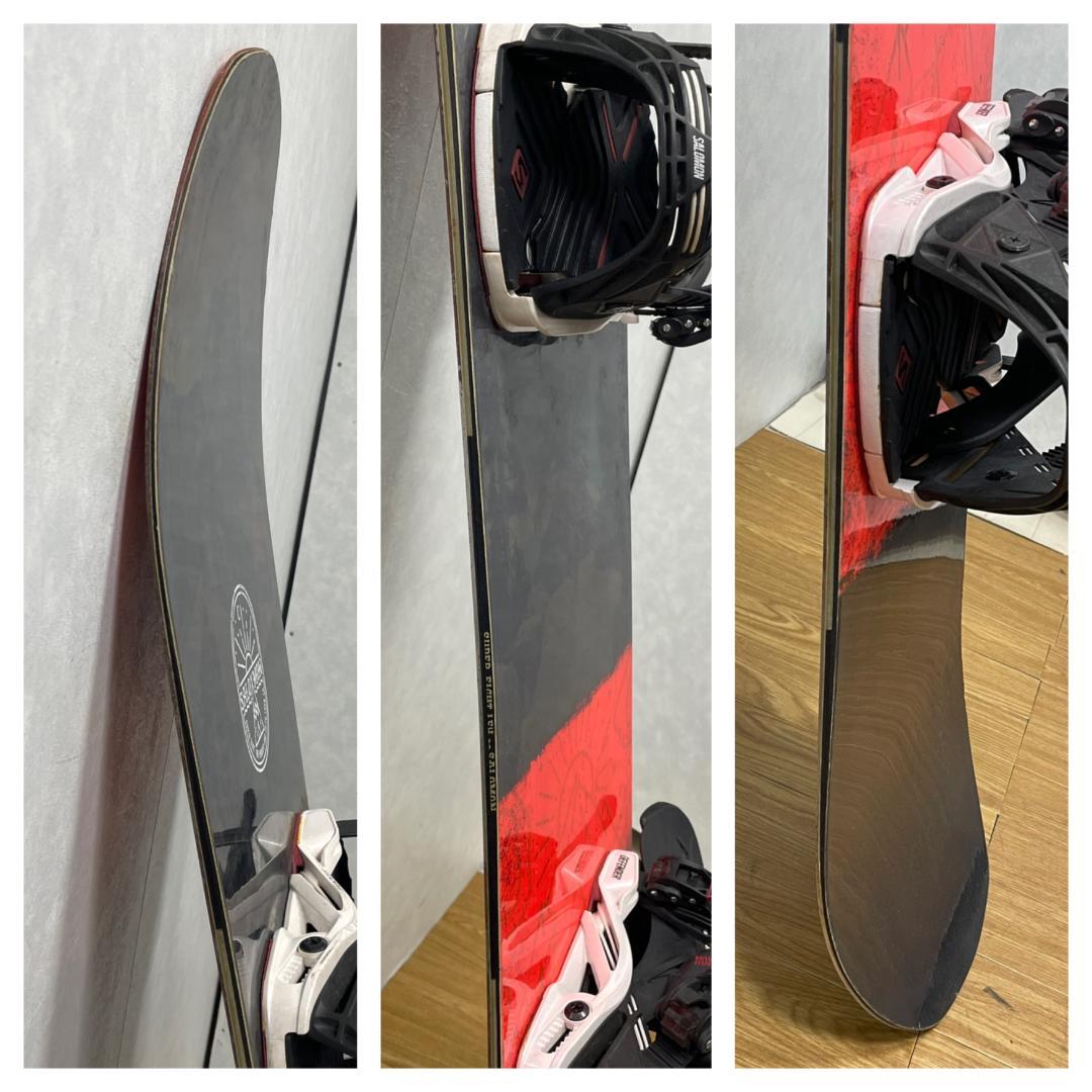 Y☆831 SALOMON SUPER8 スノーボード+ビンディングセット