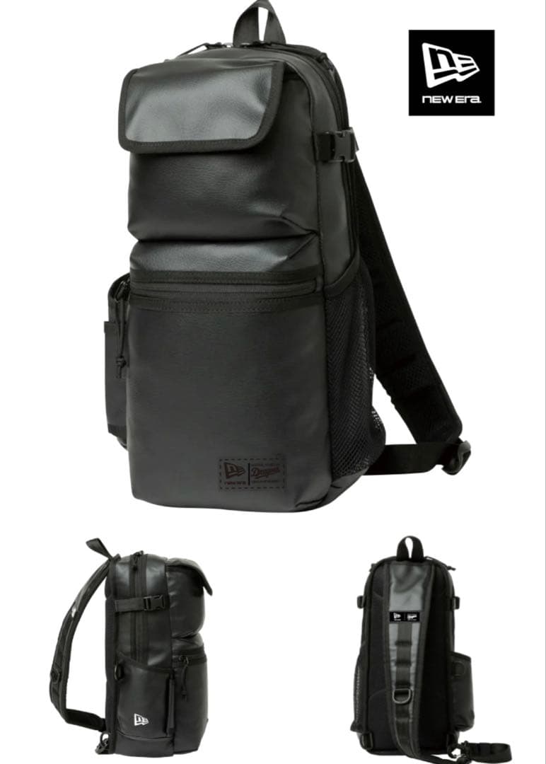 ドラゴンズ newera Body Bag 12L ブラック 20周年ワッペン付