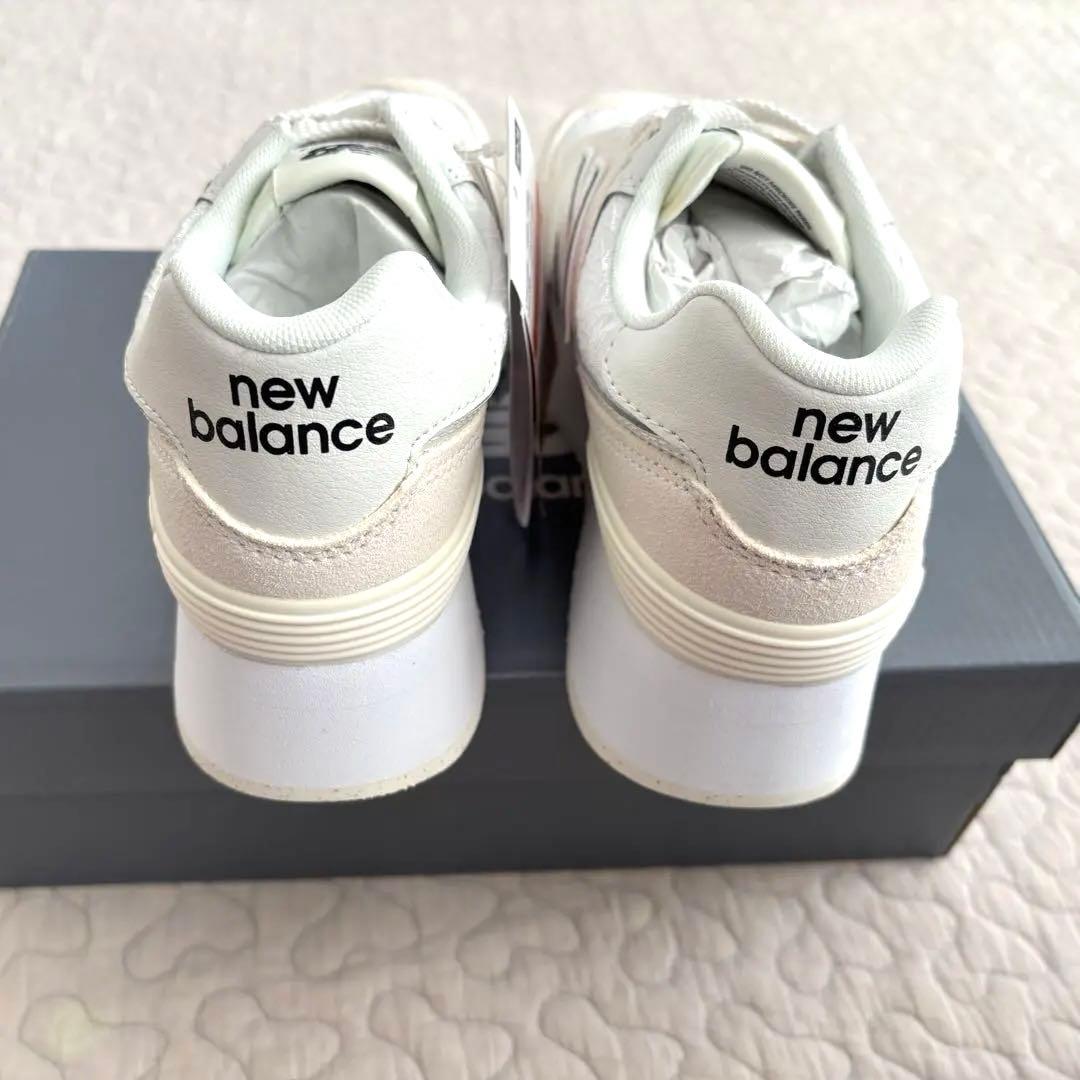 ニューバランス レディース WL574Z 574+ 23.5 新品　厚底