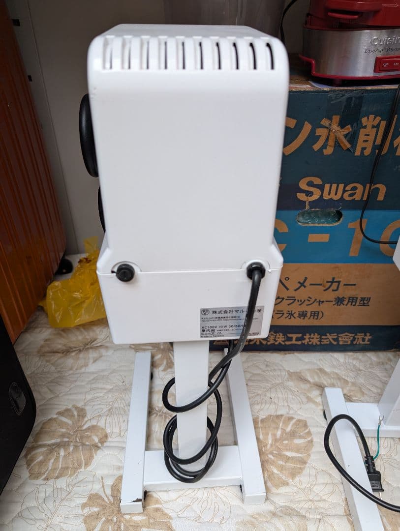 業務用かき氷機2台セット　即購入OK！　コンパクト家庭用にも　ふわふわかき氷