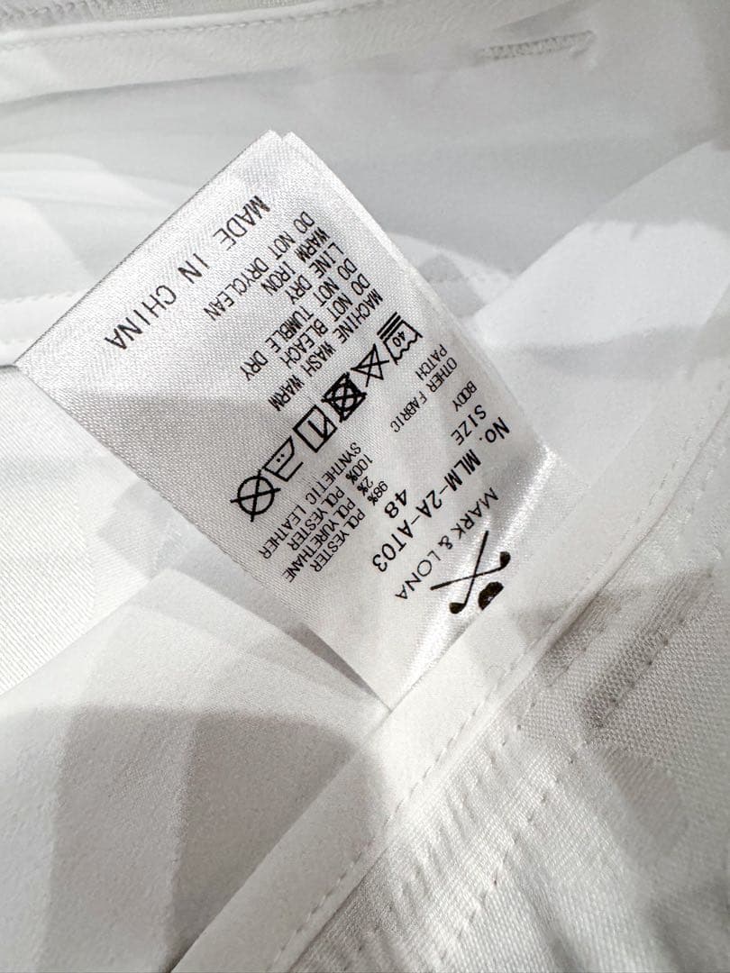 pataloha  MARK&LONA ジャガードパンツ 2本