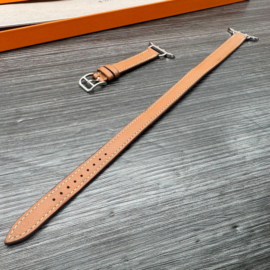 2914 Apple Watch エルメス　ゴールド　ドゥブルトゥール　二重