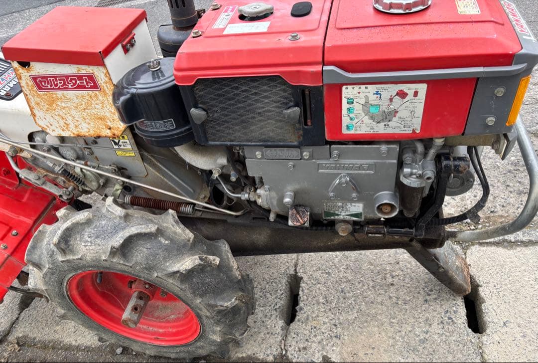 ヤンマーYH75 ディーゼル耕運機　7.5馬力　NFD9-LEA セルスタート