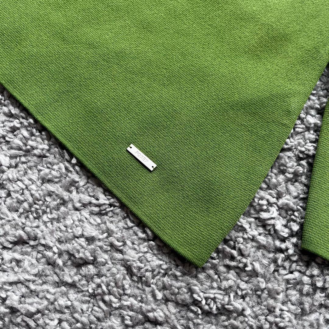 FOXEY NY 40 グリーンティー ニット