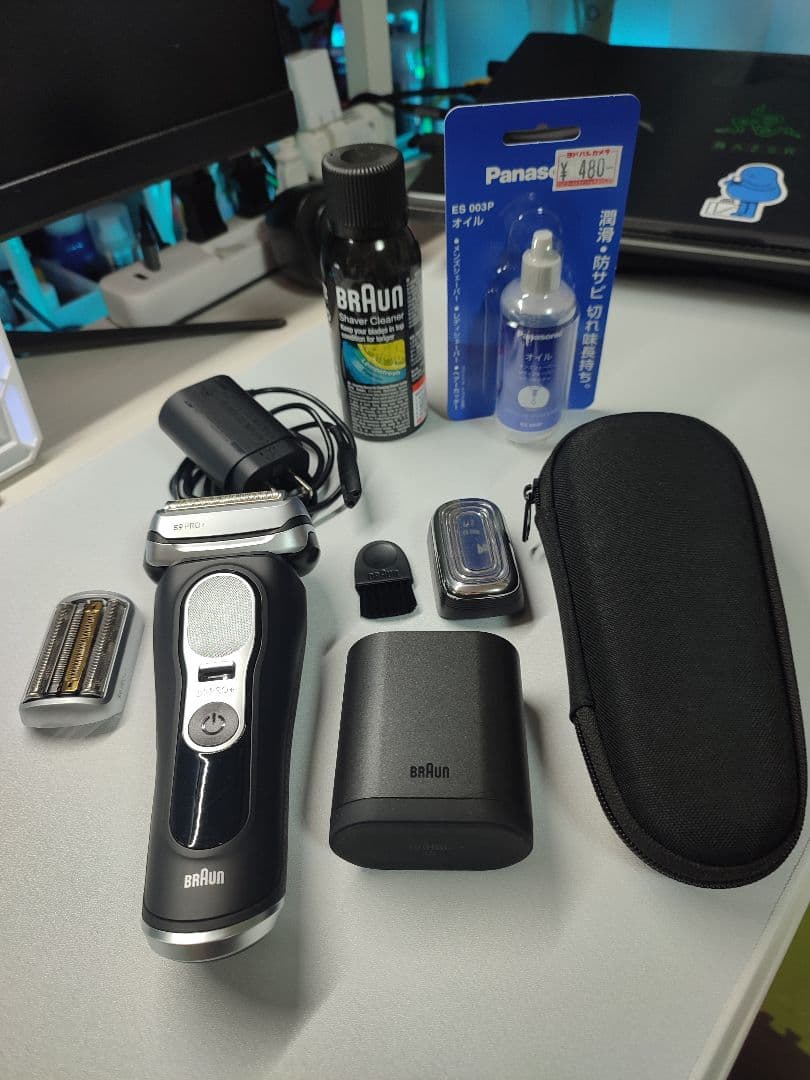 BRAUN S9 PRO+ メンズ電気シェーバー