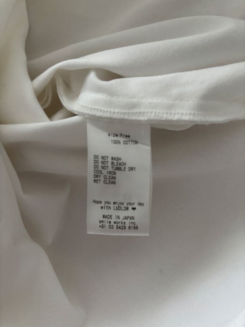 LUDLOW ラドロー harp ブラウス