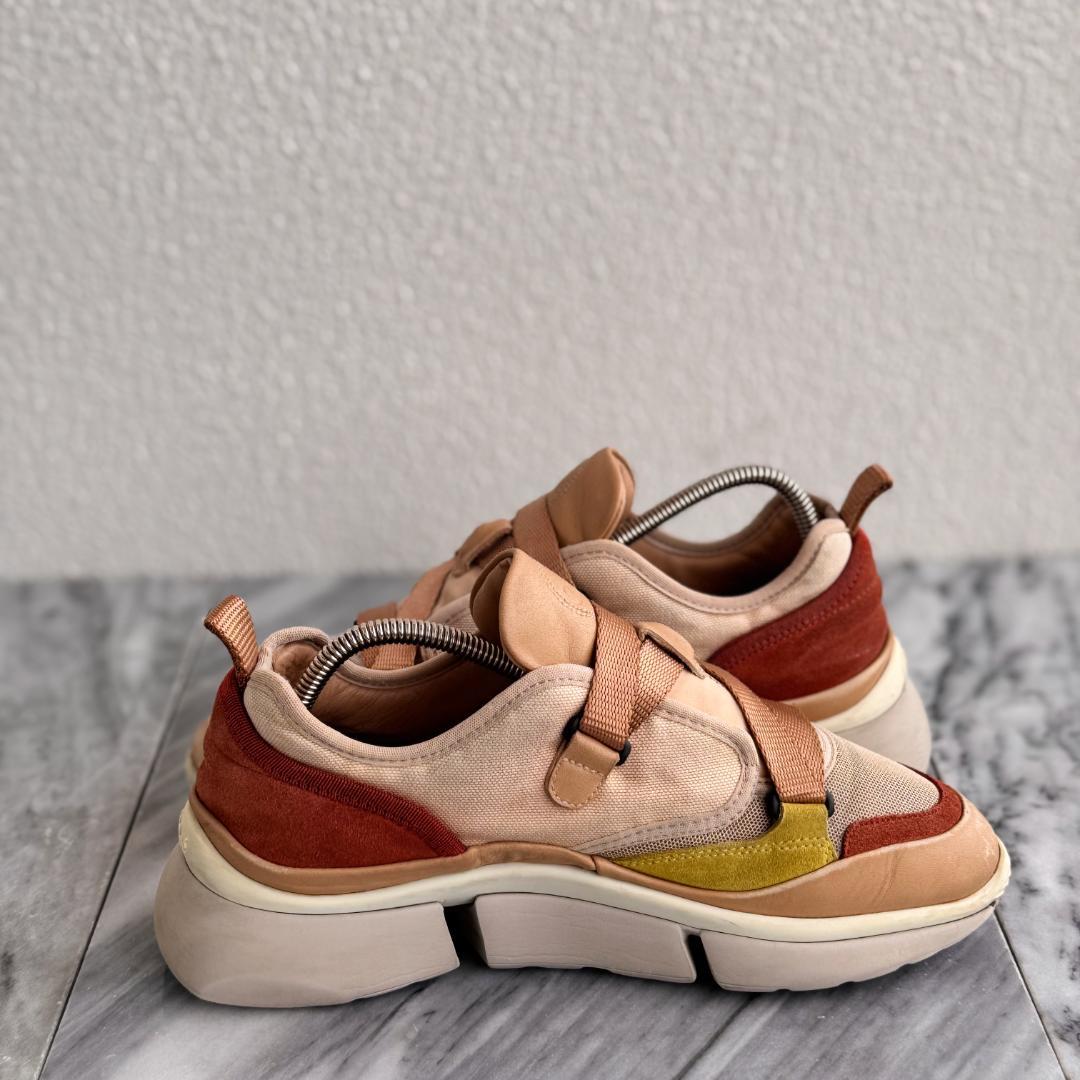 Chloé クロエ Sonnie ソニースニーカー 厚底　ダットスニーカー　38