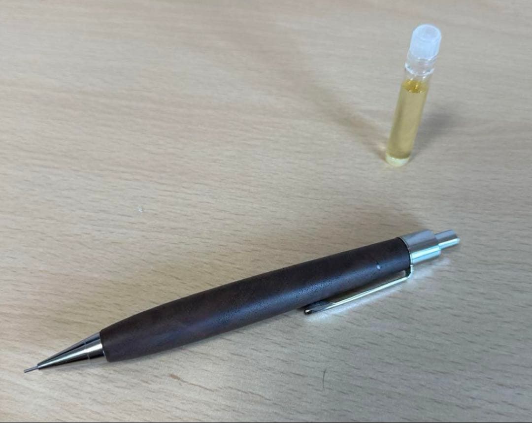 クラフトエー　シャープペンシルII クラロウォールナット瘤杢0.5 クラフトA