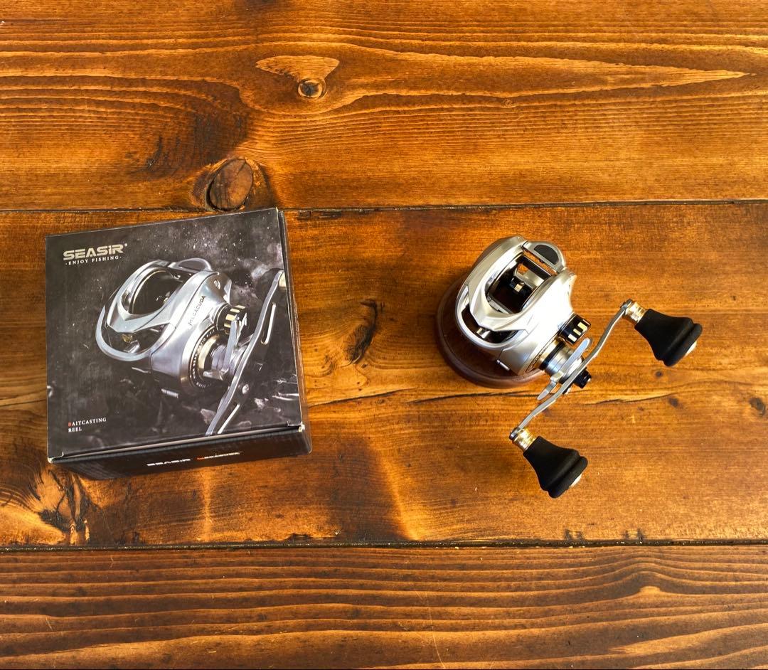 ジギングリール　ダブルハンドル　ベイトリール　超軽量　船釣り　海釣り　新品未使用