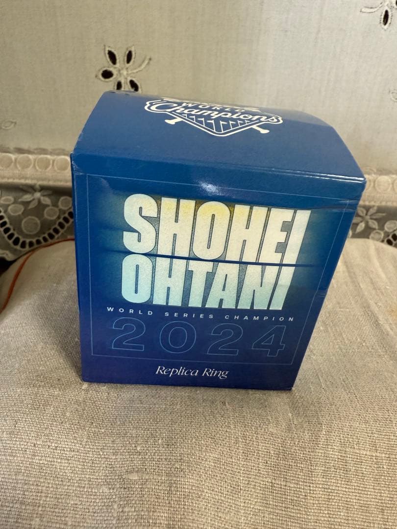 大谷翔平　2024ワールドチャンピオンリングレプリカ　8月6日配布品