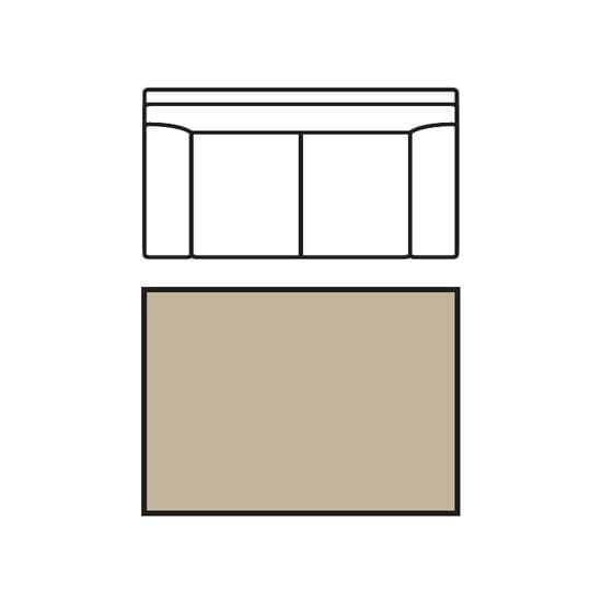 美品 ハンドブロックプリント インドラグ 140×200 ナチュラル デザイン