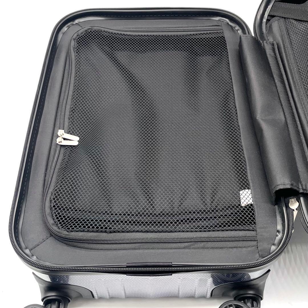 【美品】エース プリズム スーツケース 4輪 33L 機内持ち込み可 ネイビー