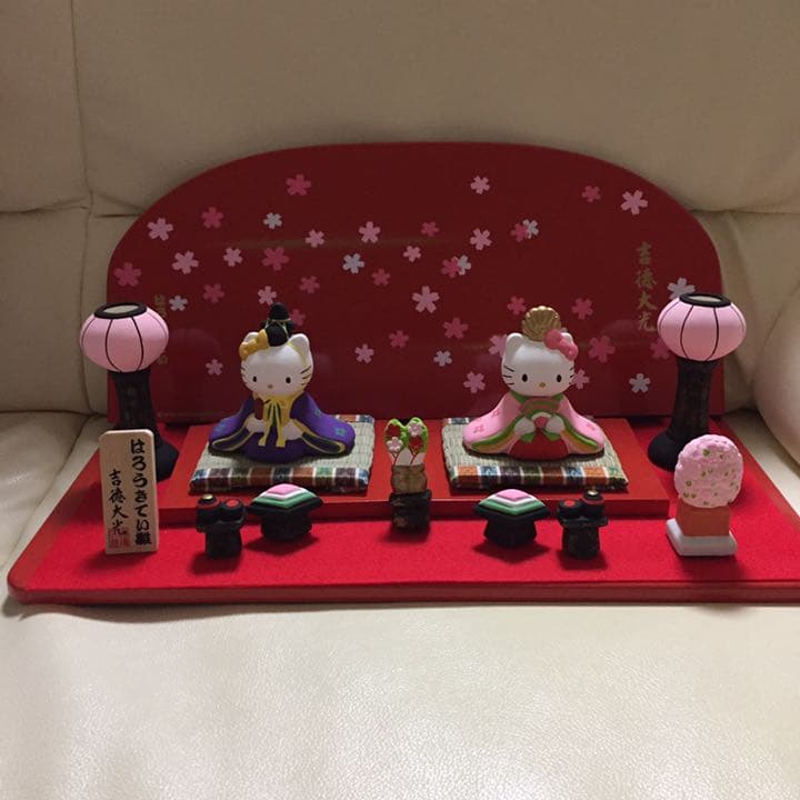 未使用保管品 ハローキティお雛様 おひなまつり