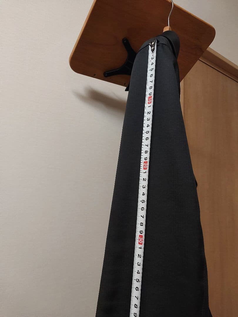 美品　EDIFICE　エディフィス　ブラック トレンチコートロング黒