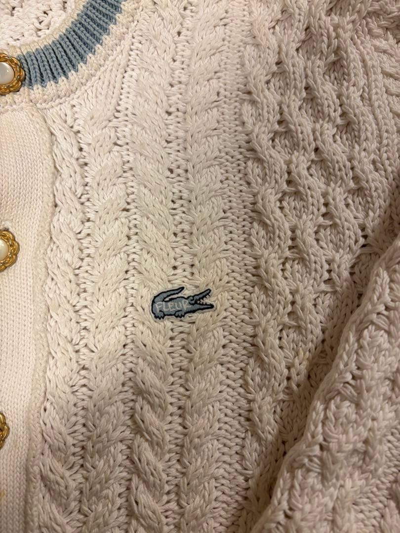LACOSTE le FLEUR*コラボカーディガン